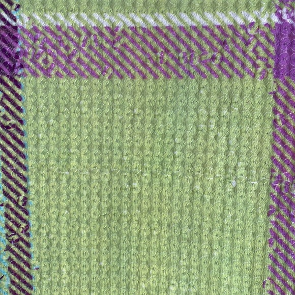 ⚡️Last days! Speechless Green Plaid Top with Embelishments L - Picture 2 of 9